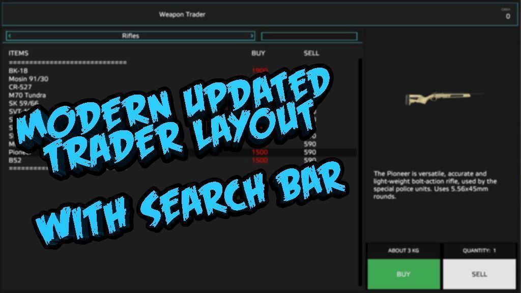 Modern Trader Layout V1.25 Steam Workshop artwork